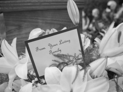 A card from a family mourning the loss of their relative